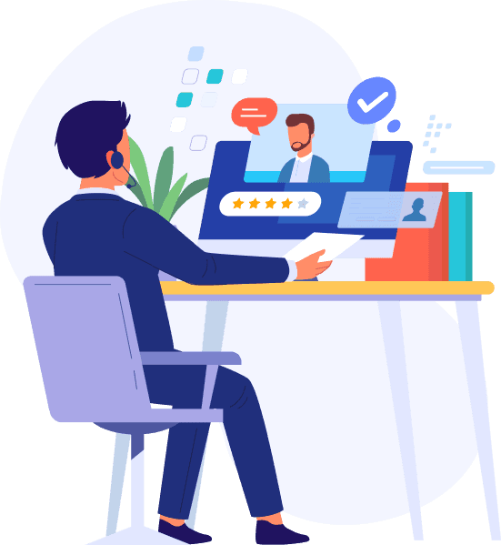Contact Illustration - Get in touch with Amer Mohamed